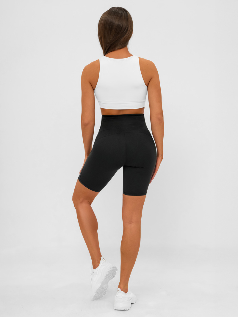 Къс черен дамски клин OZONEE JS/17K583/3