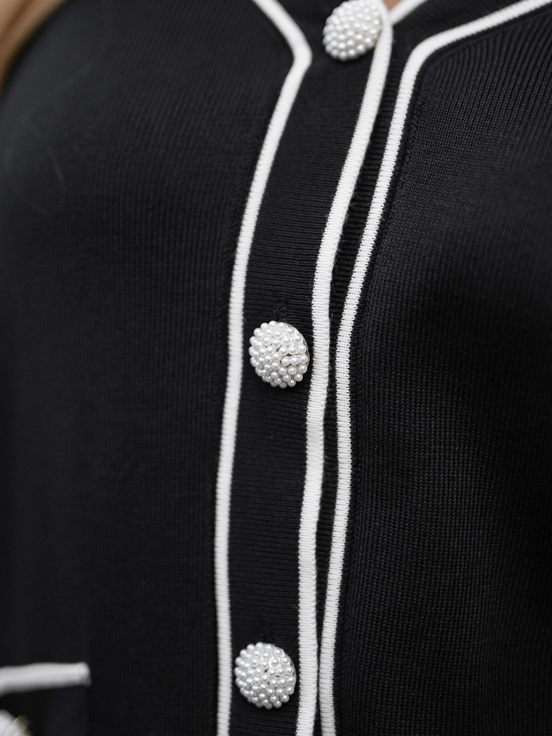 Дамски анцуг от две части черен OZONEE JS/26C8802/3