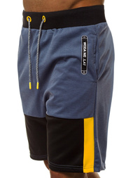 Мъжки панталонки тъмносиньо JS/KK300187