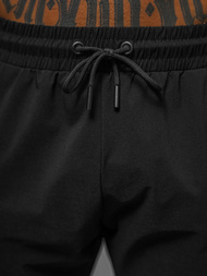 Мъжки панталони чино черни OZONEE O/PS5501