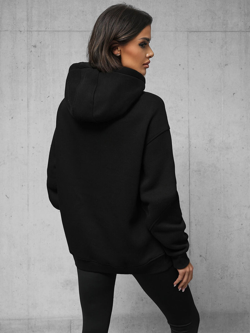 Cуитшърт черно OZONEE O/SWE23019Z