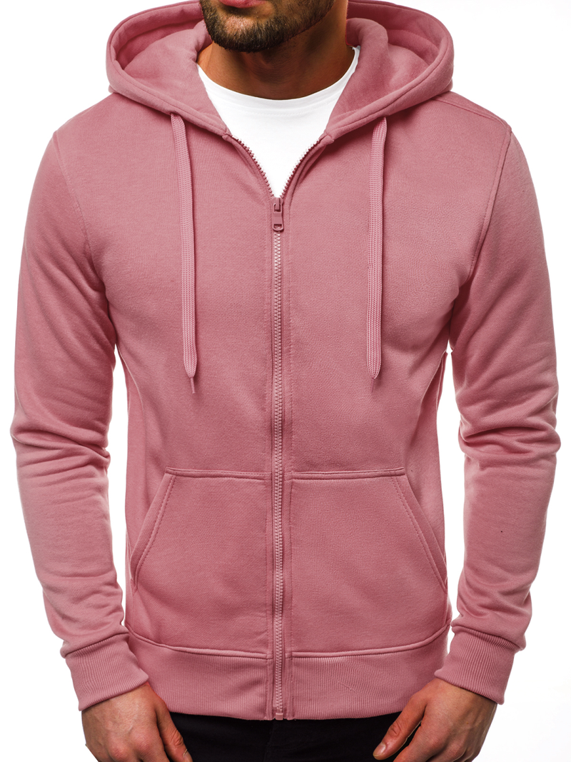 Мъжки суитшърт розова OZONEE JS/2008Z