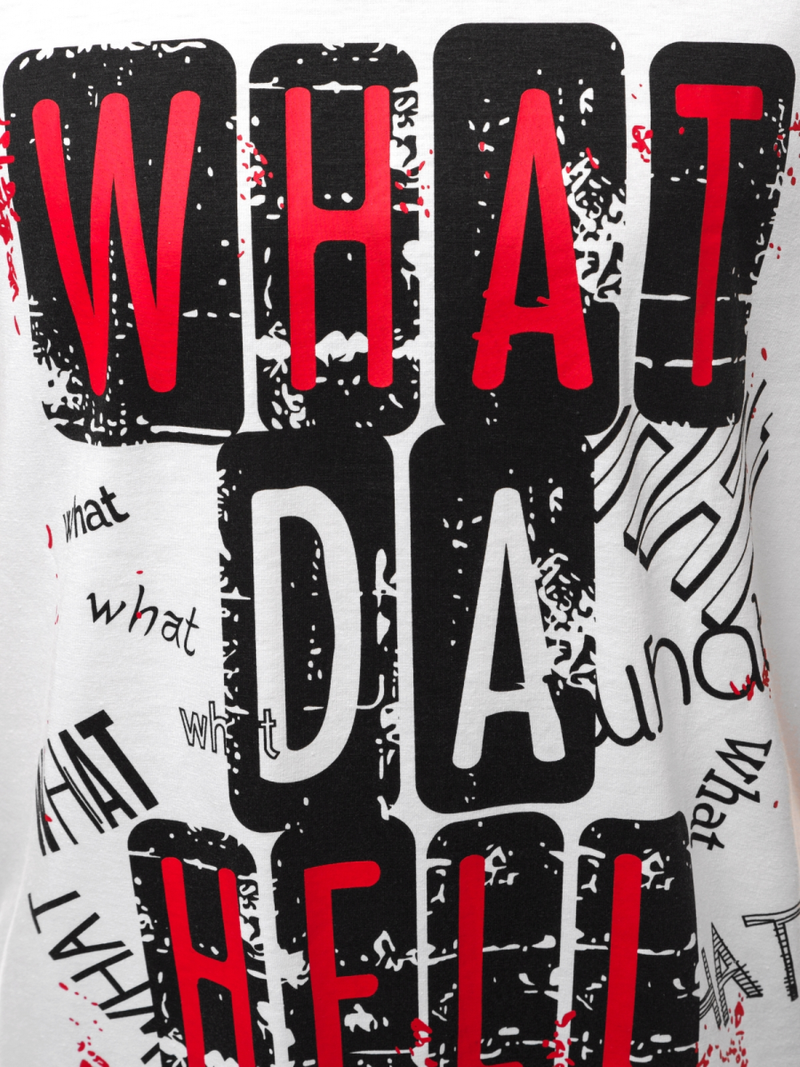 Мъжка тениска бял OZONEE JS/KS1996Z