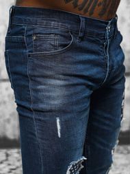 Мъжки дънки тъмносиньо OZONEE NB/MP0015BS