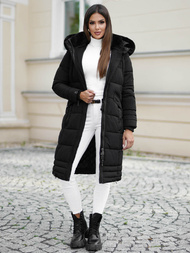 Дамско яке черно OZONEE O/W377Z