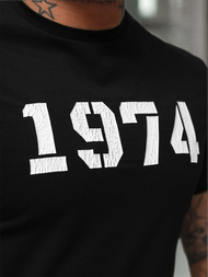 Мъжка тениска черен OZONEE NB/MT3130